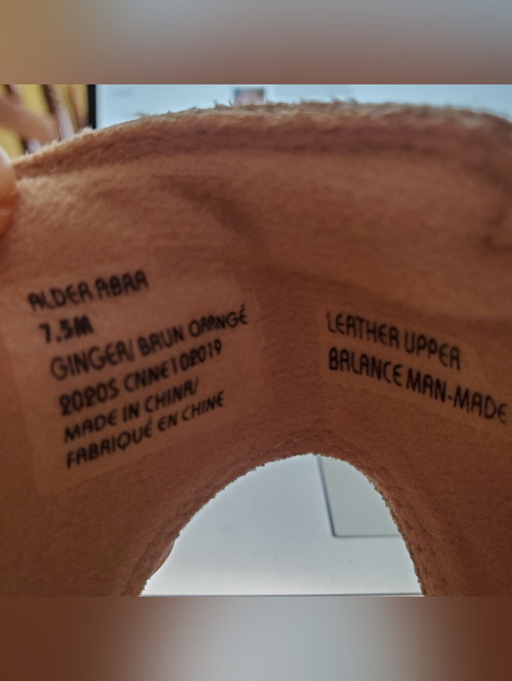 NEW Earth Tan Laser Cut Leather Sandal Sz 7.5 - Picture 5 of 5